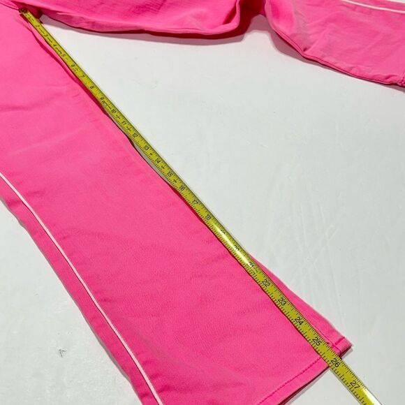 7 For All Mankind Pink High Waist Slim Kick Jeans 24 - Picture 3 of 8